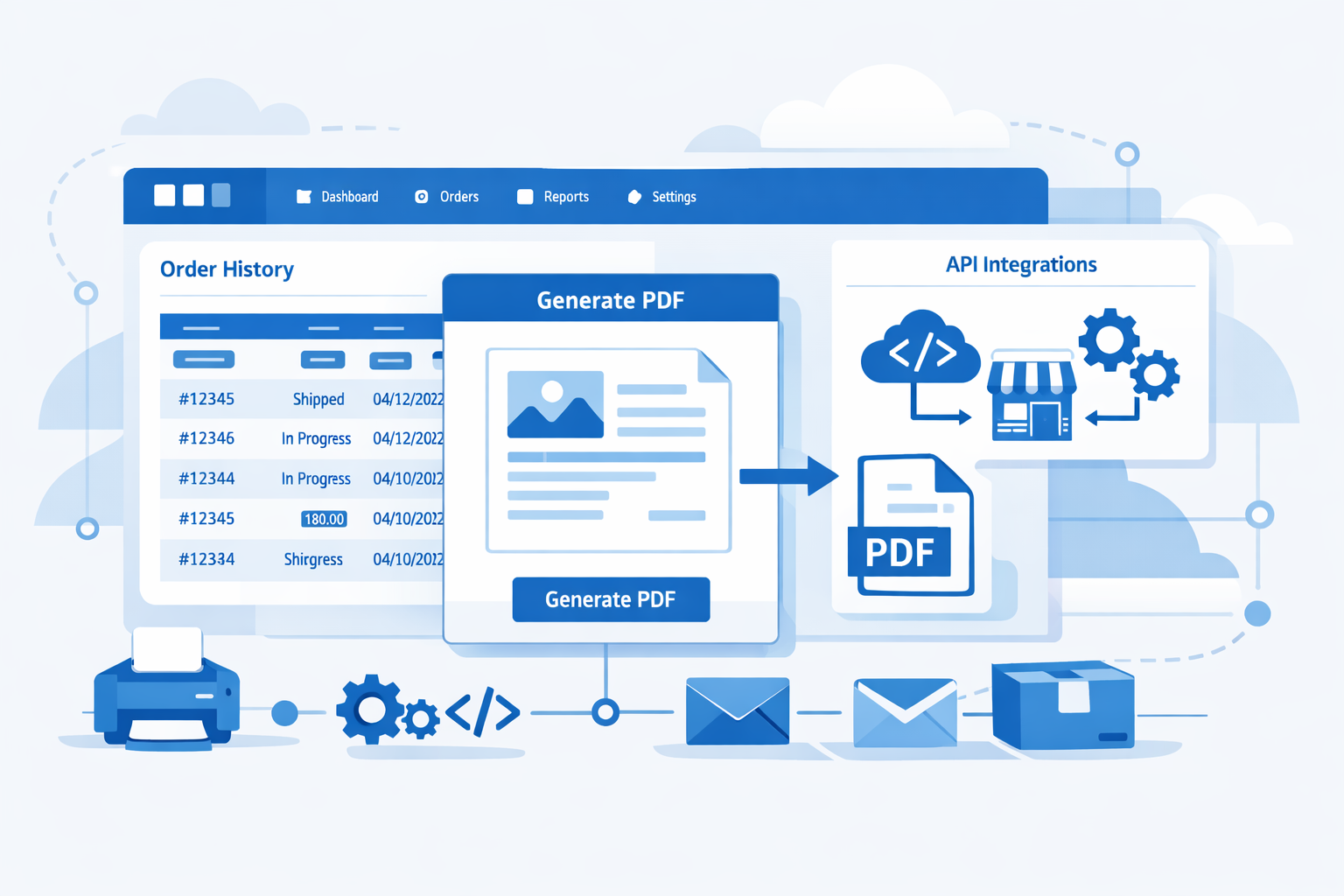 IwarePrint 11.8: Panel Handlowca z pełnym widokiem zamówień, oferty PDF bez zapisu i nowe API